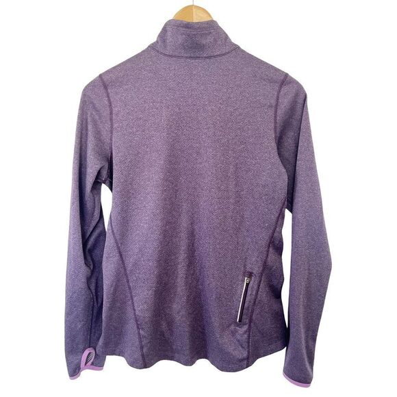 Nike Purple Dri-Fit Double Zip Activewear Running Jacket - Picture 2 of 10